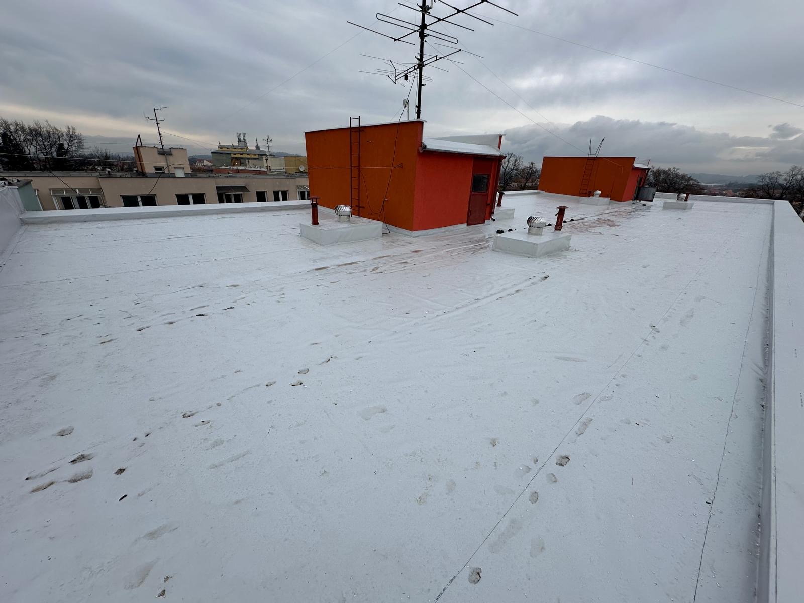 Izolace střechy z PVC folie