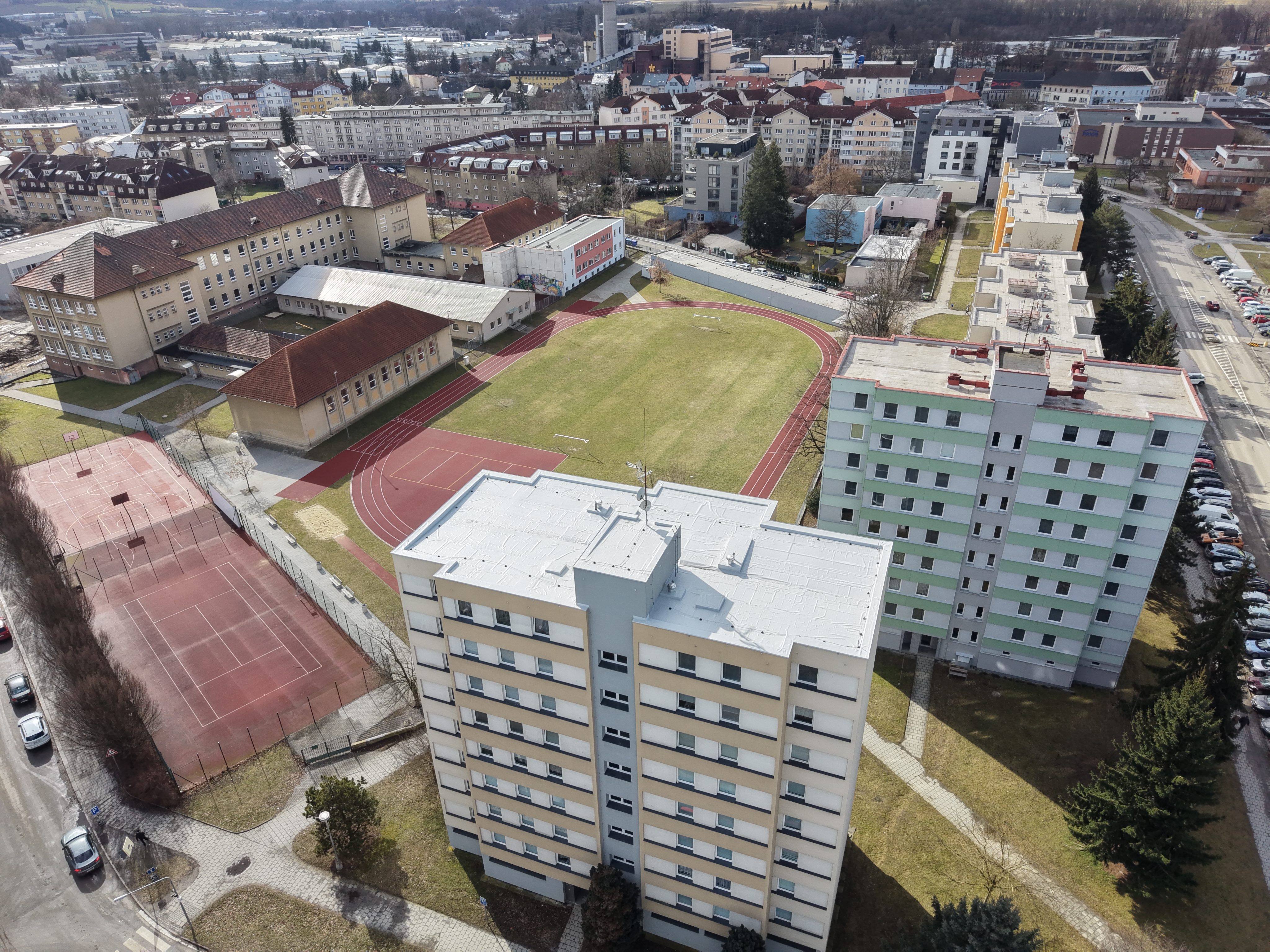 Izolace střechy z PVC folie